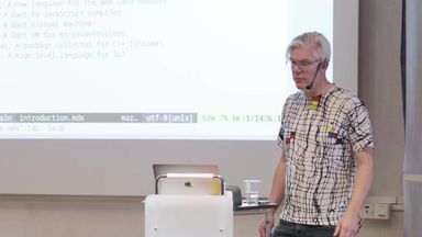 Erik Corry at myConf 2023